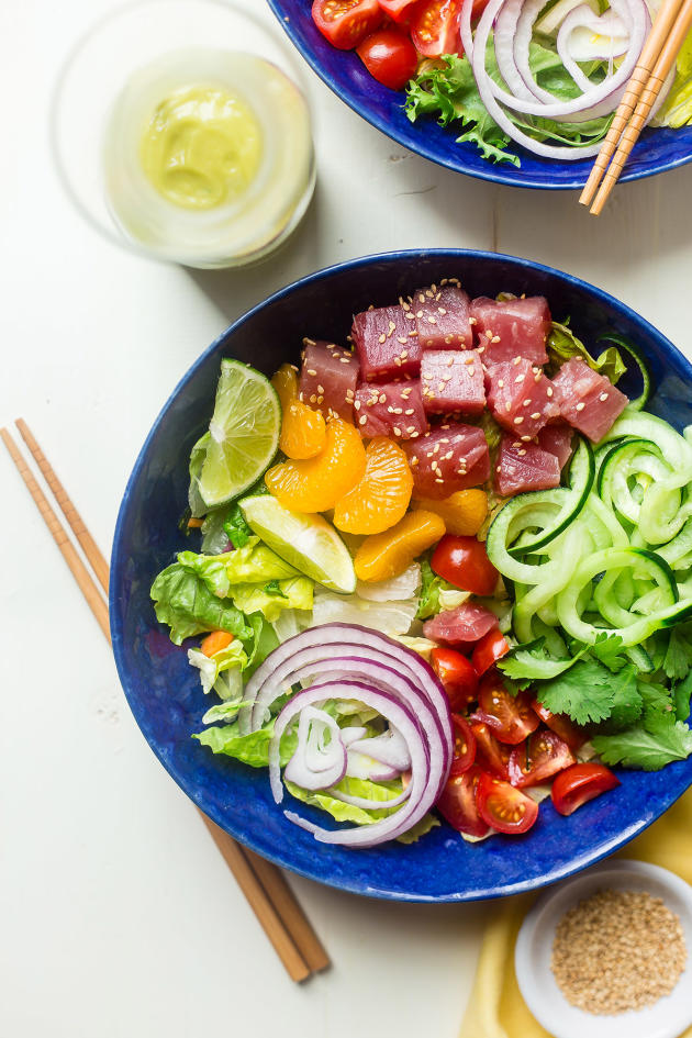 Tuna Ceviche Bowls - Food Fanatic