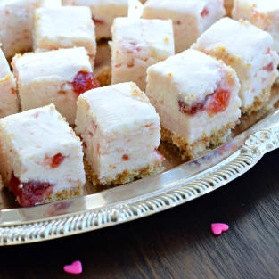 Strawberry shortcake fudge photo