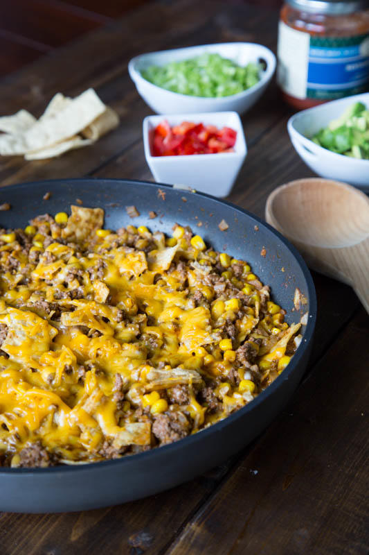 Beef Taco Skillet: Easy Tex Mex Supper - Food Fanatic