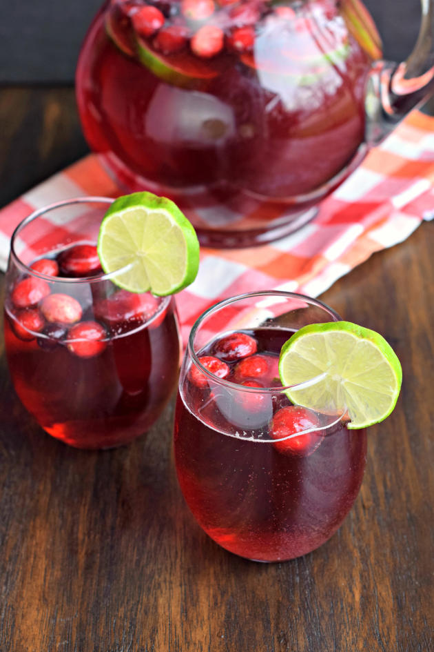 Cranberry Ginger Ale Punch - Food Fanatic