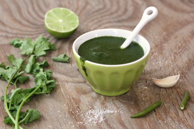 Cilantro Chutney Picture