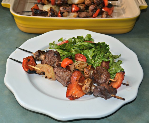 Teriyaki Steak Kabobs Photo