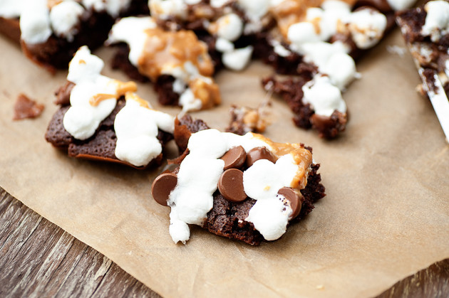 Peanut Butter Chocolate Brownies Photo