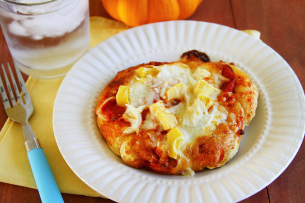 Pumpkin Pizza Dough Picture