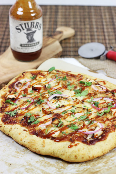 BBQ Chicken Pizza Photograph