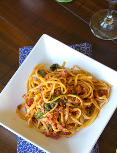 Sun Dried Tomato Pasta Picture