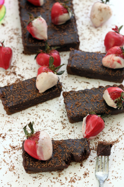 Chocolate Strawberry Tart Image