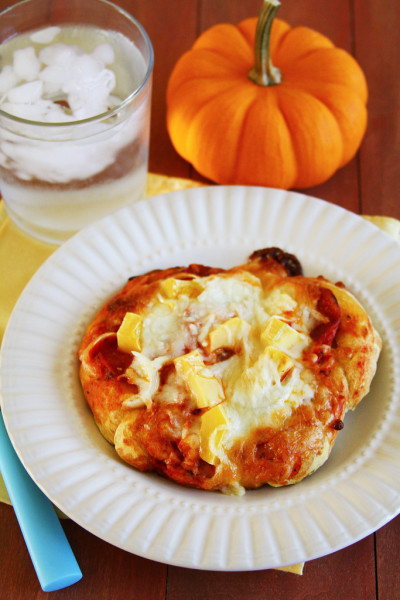 Pumpkin Pizza Dough Pic