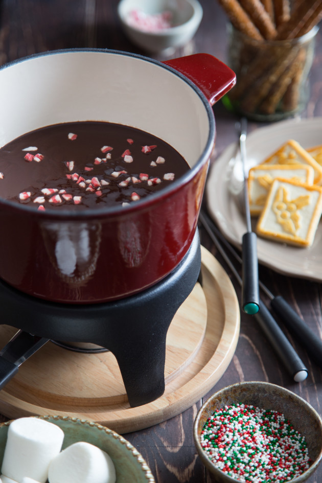 Chocolate Peppermint Fondue Image