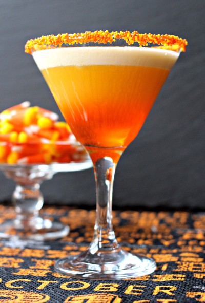 Candy Corn Martini Picture