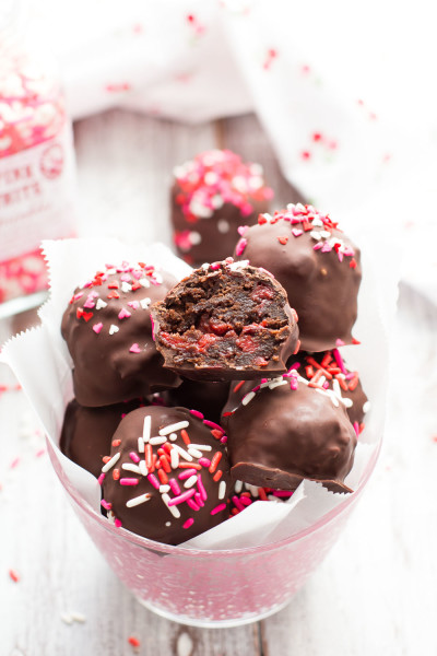 Chocolate Cherry Truffles Image